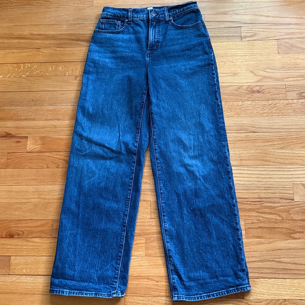 Madewell The Perfect Vintage Wide Leg Jeans Size 26/30” inseam